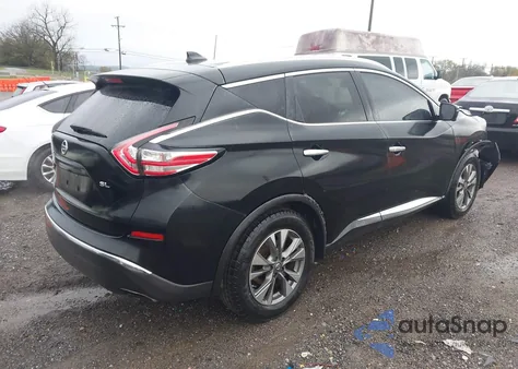2017 Nissan Murano Sl z USA, uszkodzony, nr VIN 5N1AZ2MG5HN114146